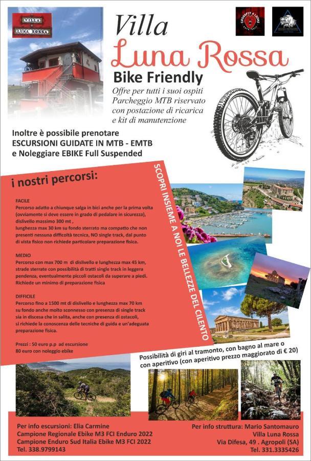 Villa Luna Rossa Agropoli Buitenkant foto
